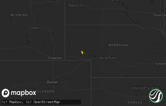 Hail map preview on 07-05-2025