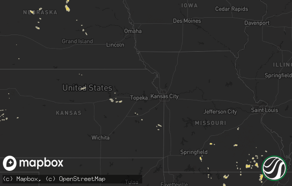 Hail map preview on 07-06-2011