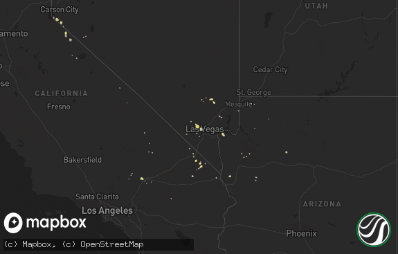 Hail map preview on 07-06-2015