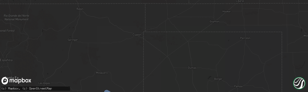 Hail map in Johnson, KS on July 6, 2023