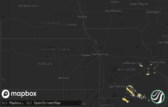 Hail map preview on 07-07-2011