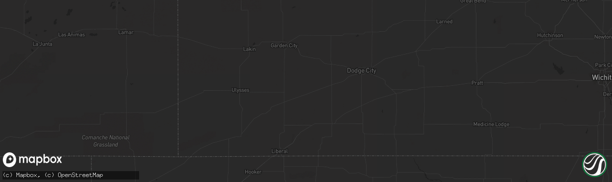 Hail map in Clovis, NM on July 7, 2023