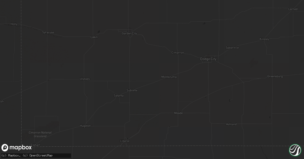 Hail map in Clovis, NM on July 7, 2023