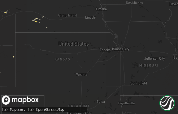 Hail map preview on 07-08-2013