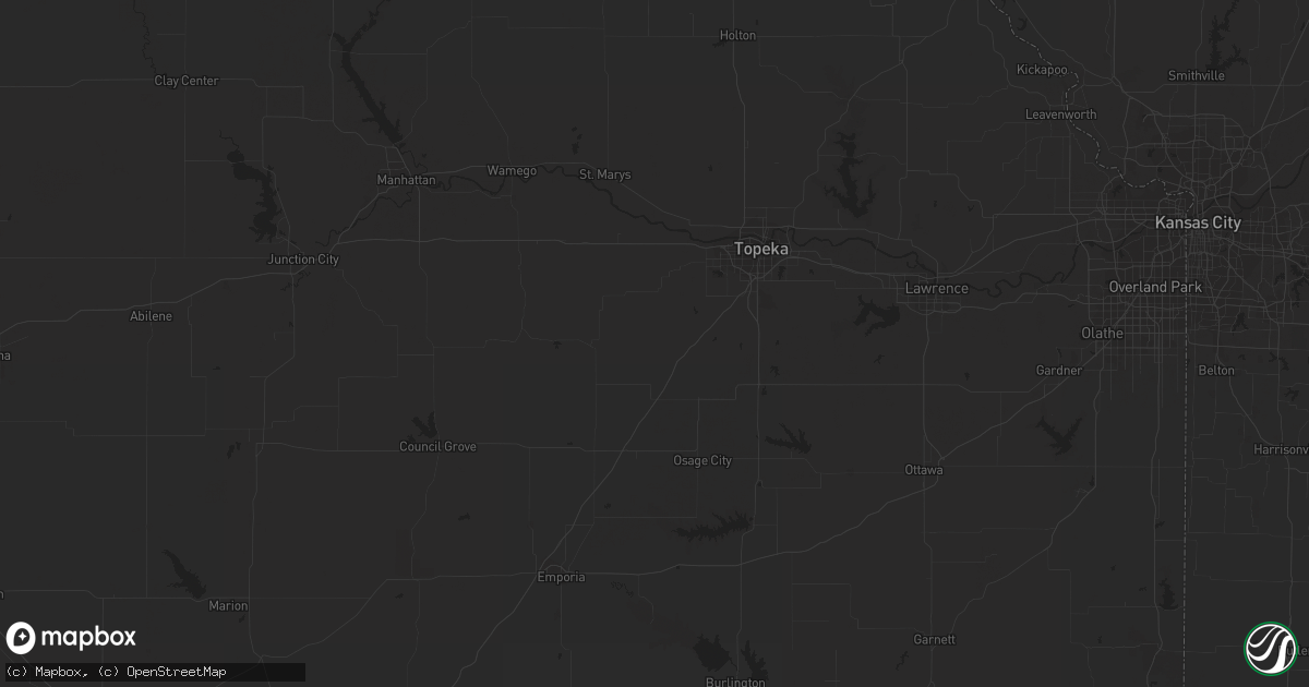 Hail map in Madison, TN on July 8, 2023
