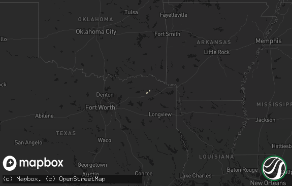 Hail map preview on 07-08-2026