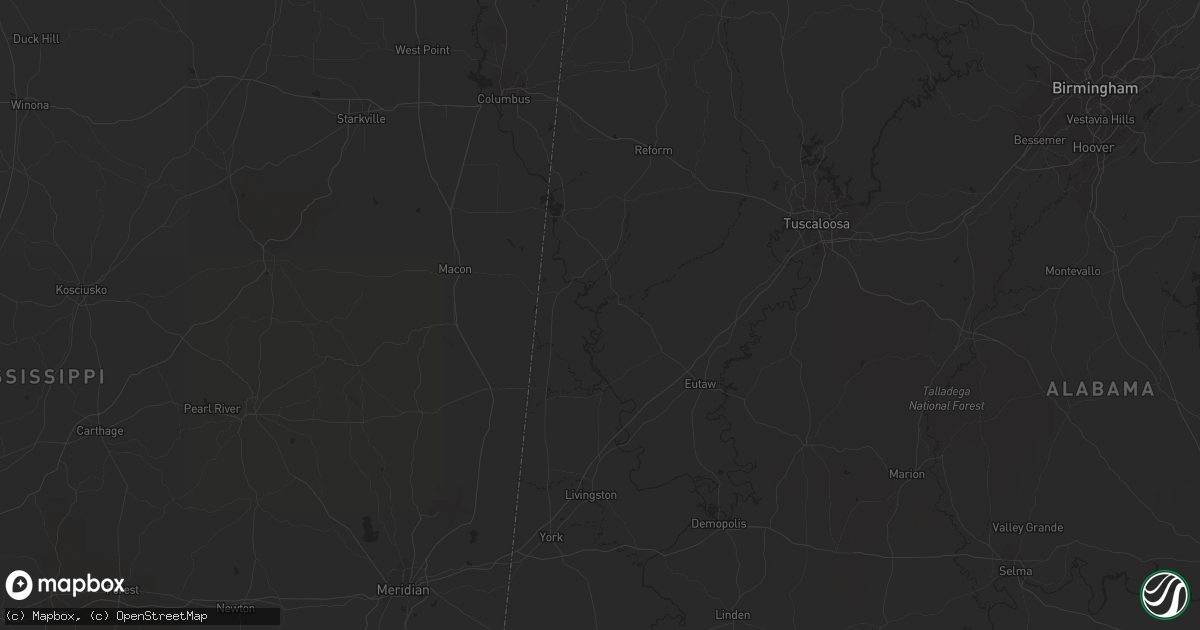 Hail map in Charlotte, NC on July 9, 2012