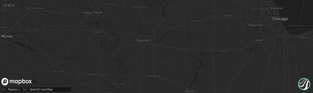 Hail map in Savannah, MO on July 9, 2013