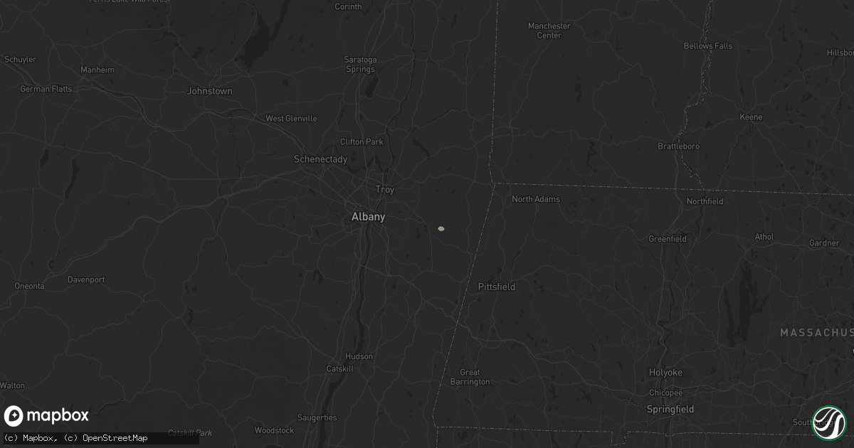 Hail map in Averill Park, NY on July 9, 2024
