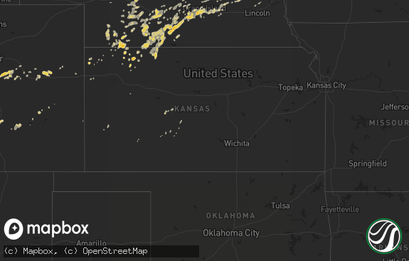 Hail map preview on 07-10-2011