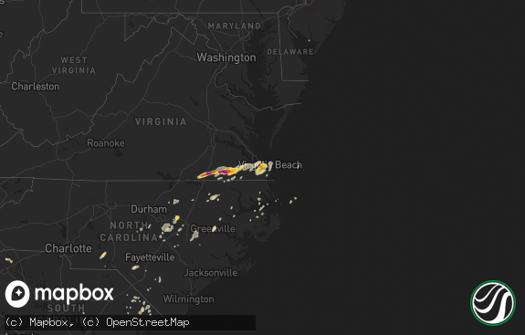 Hail map preview on 07-10-2014