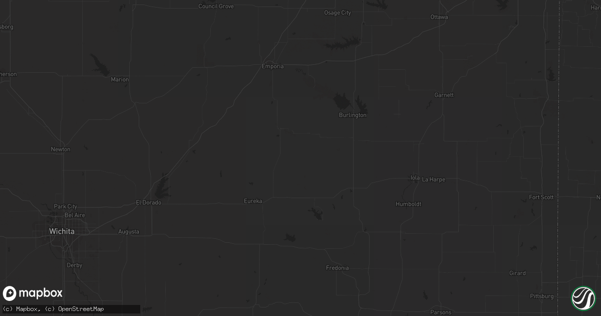 Hail map in Allen, TX on July 10, 2023