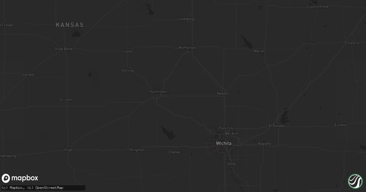Hail map in Plainview, NE on July 10, 2023