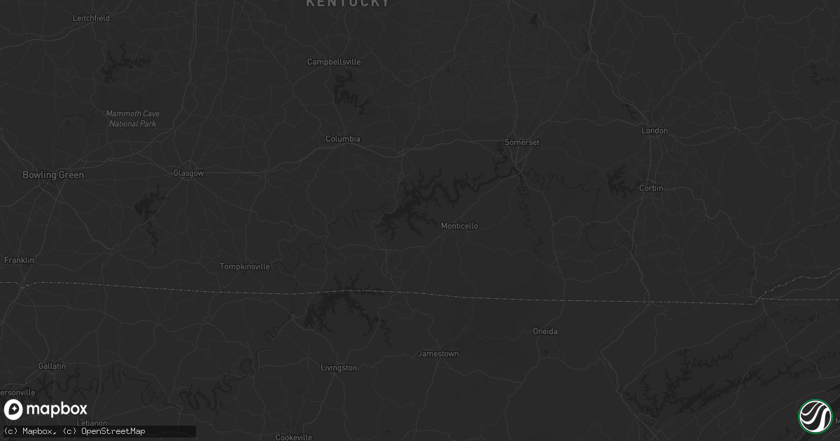 Hail map in Carthage, IL on July 11, 2015