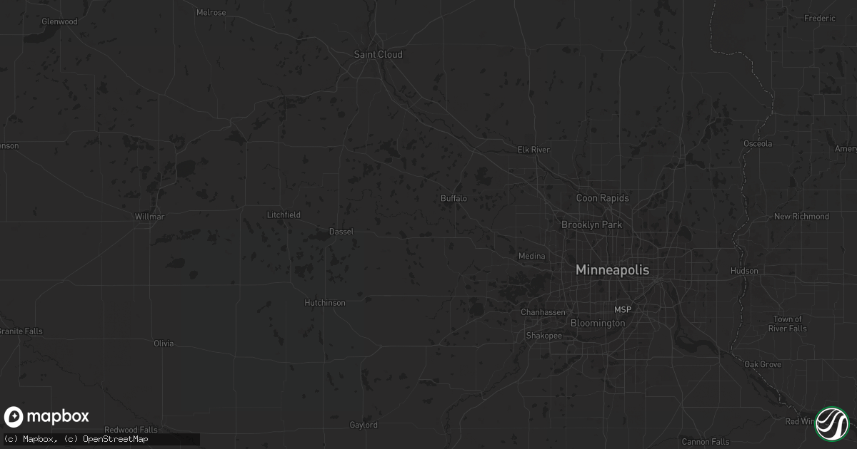 Hail map in Auburn Hills, MI on July 11, 2023