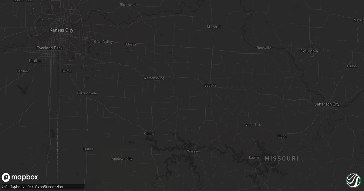 Hail map in Emory, TX on July 11, 2023