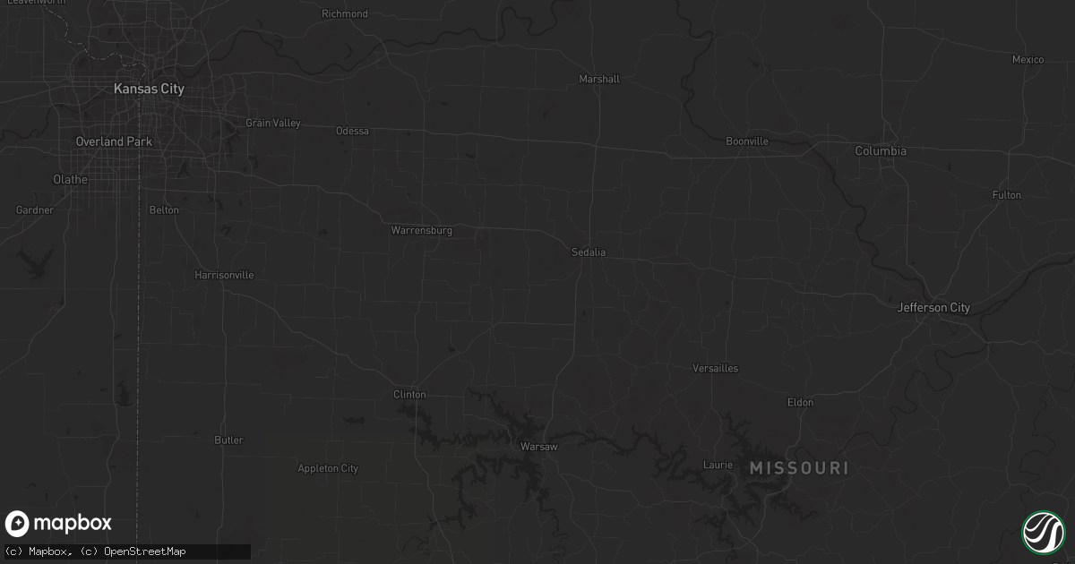Hail map in Sulphur Springs, TX on July 11, 2023