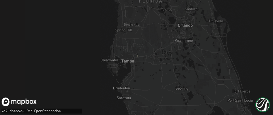 Hail map in Seffner, FL on July 11, 2026