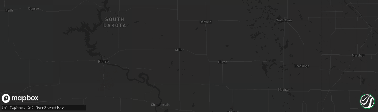 Hail map in Alexandria, MN on July 12, 2012