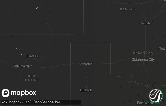 Hail map preview on 07-12-2012