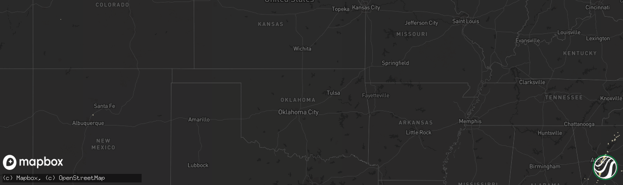 Hail map on July 12, 2013