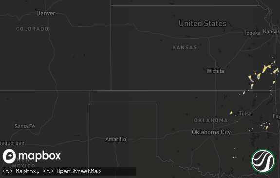 Hail map preview on 07-13-2012