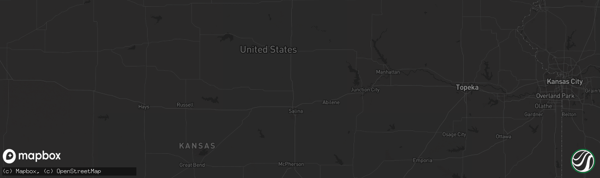 Hail map in Sidney, MT on July 13, 2013