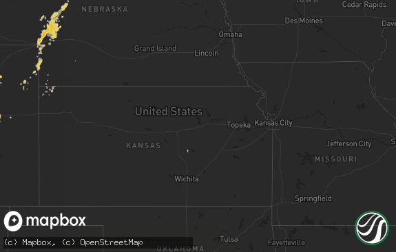 Hail map preview on 07-13-2013