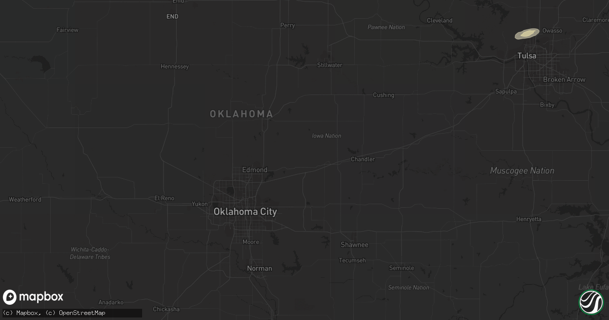 Hail map in Rye, CO on July 13, 2014