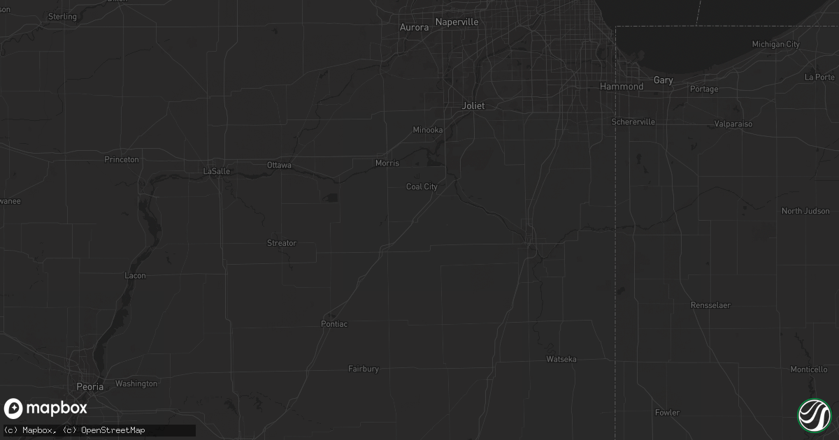 Hail map in Cope, CO on July 13, 2023
