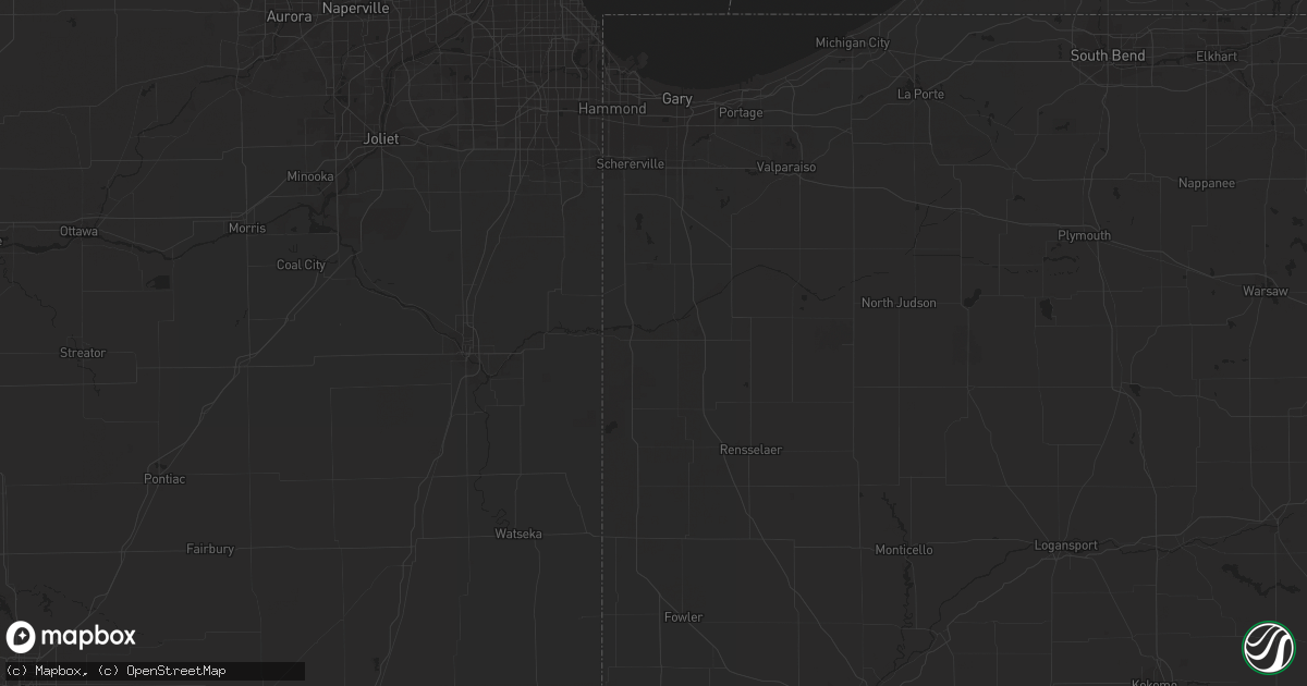 Hail map in Gandeeville, WV on July 13, 2023
