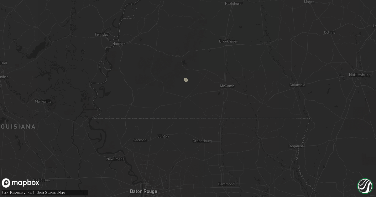Hail Map in Liberty MS on July - Sales Meta 