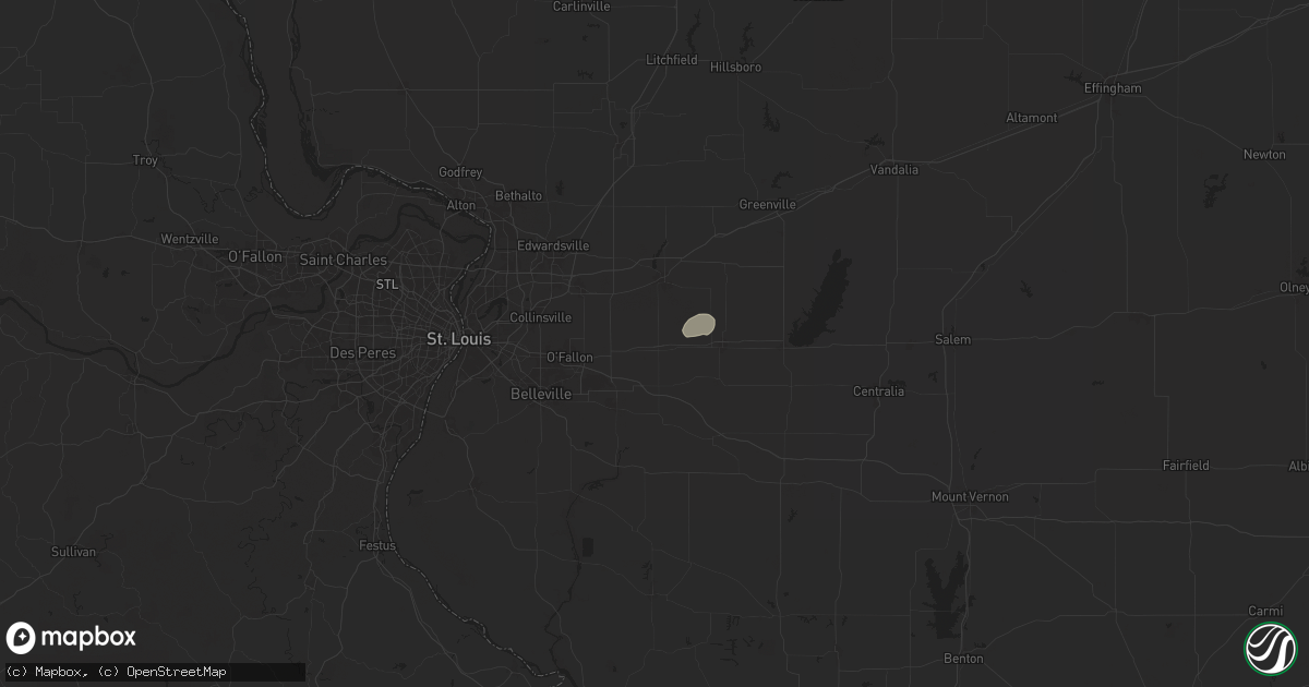 Hail Map in Trenton IL on July - Sales Meta 