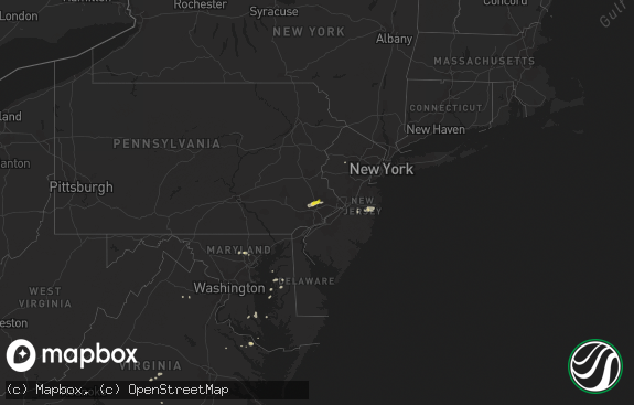 Hail map preview on 07-14-2014