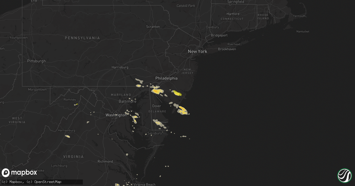 Hail map on July 14, 2017