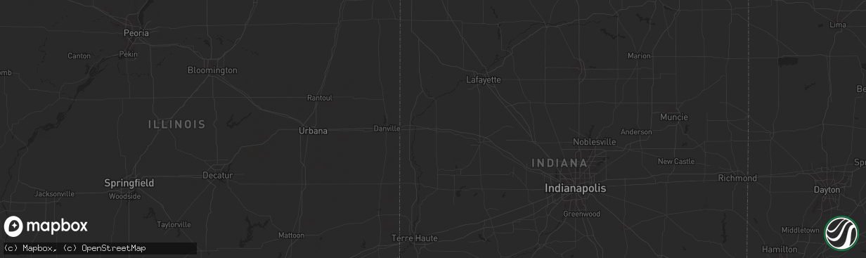 Hail map in Paxton, NE on July 14, 2023