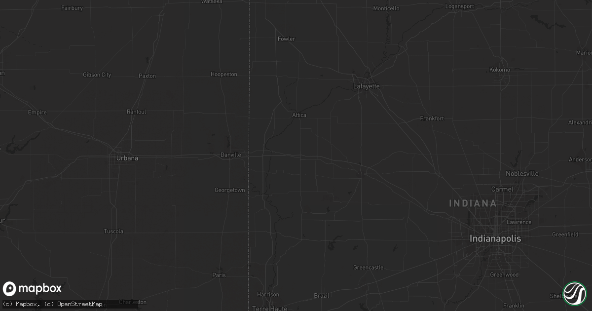 Hail map in Paxton, NE on July 14, 2023