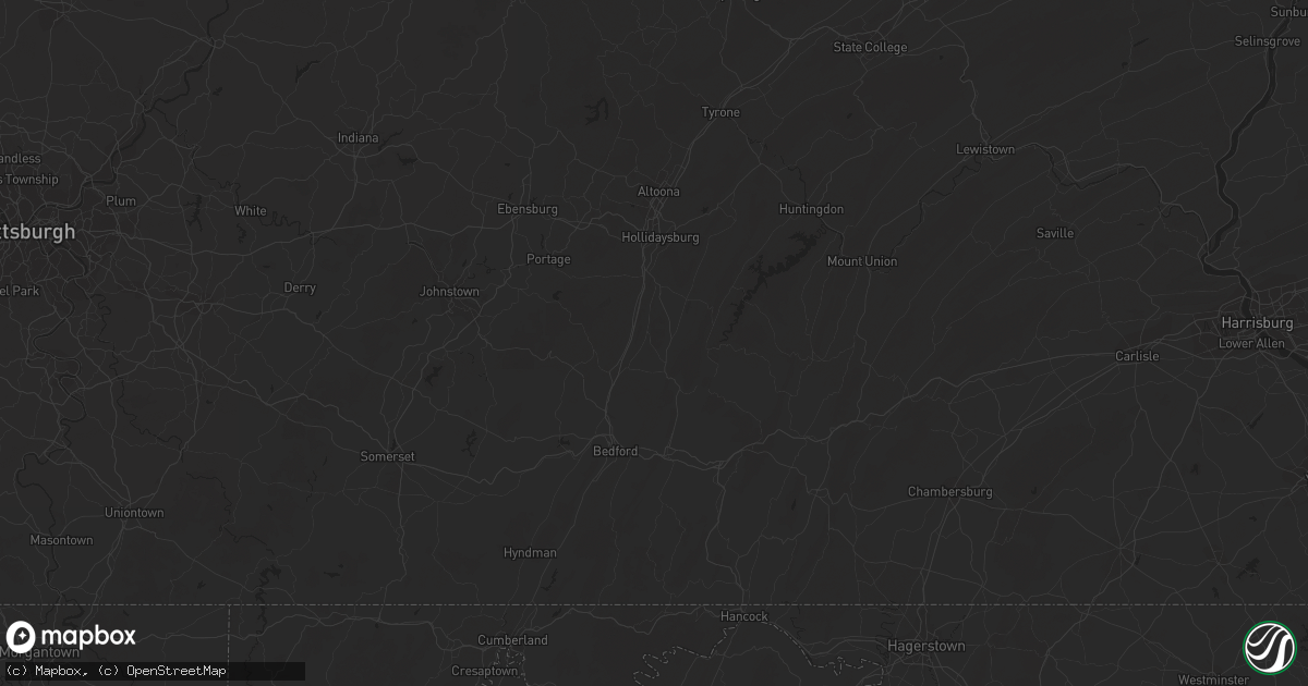 Hail map in Valley Grove, WV on July 14, 2023