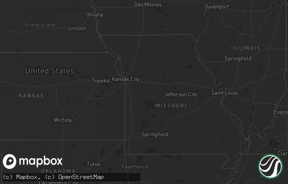 Hail map preview on 07-15-2013