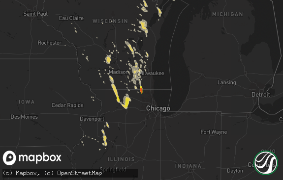 Hail map preview on 07-15-2017