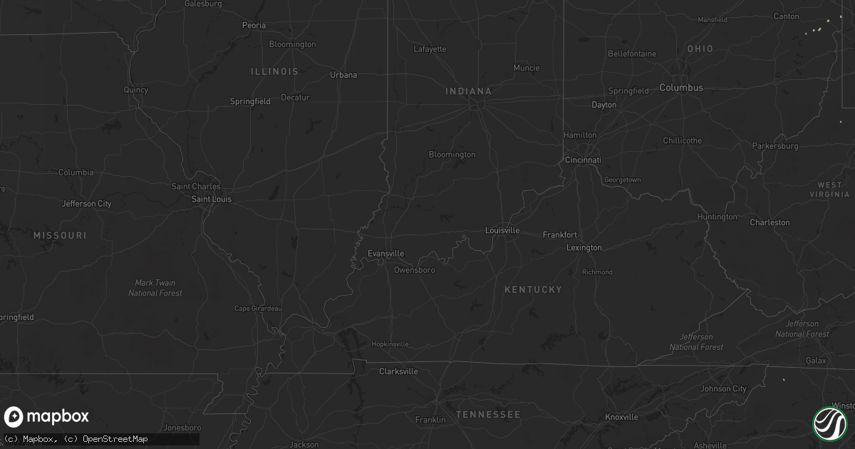 Hail map in Arkansas on July 16, 2013