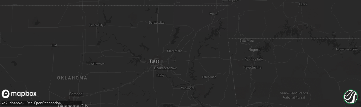 Hail map in Baileyville, KS on July 16, 2023