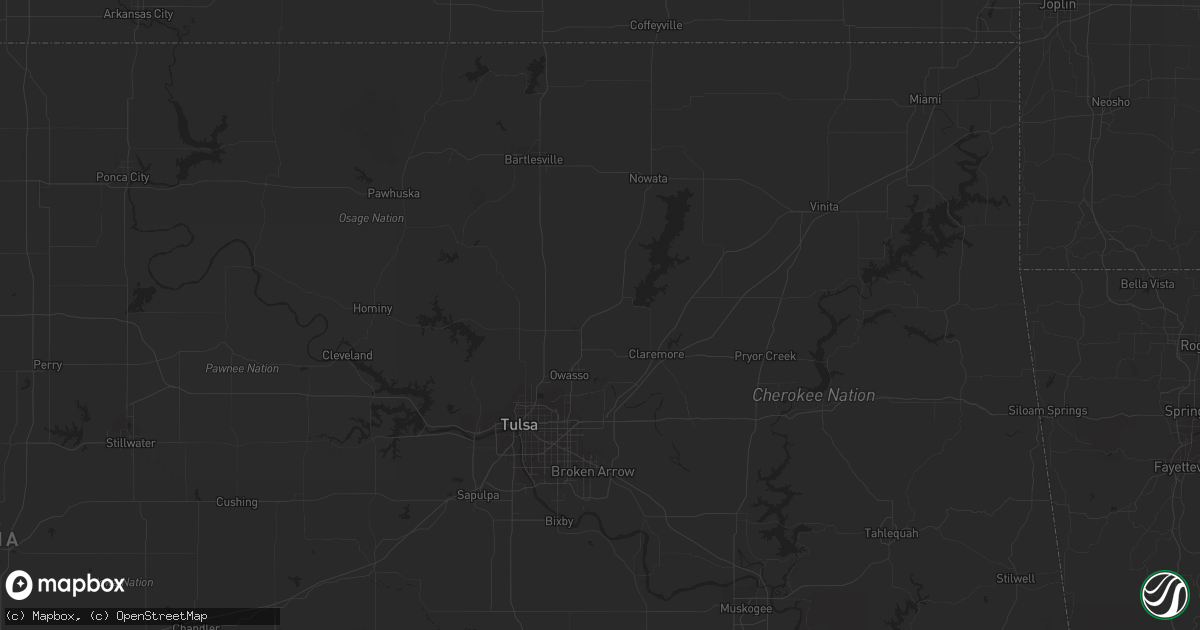 Hail map in Seneca, KS on July 16, 2023