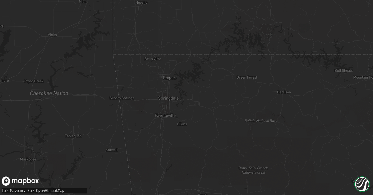 Hail map in Wentzville, MO on July 16, 2023
