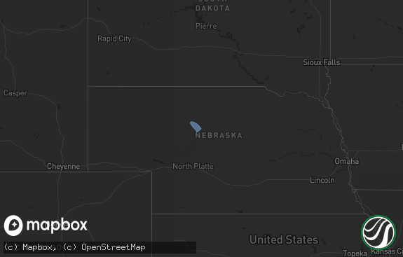 Hail map preview on 07-16-2025