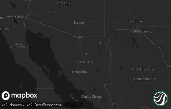 Hail map preview on 07-16-2026