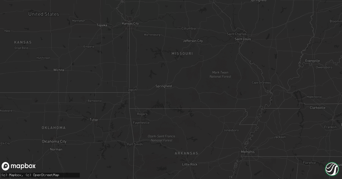 Hail map in Wyoming on July 17, 2011