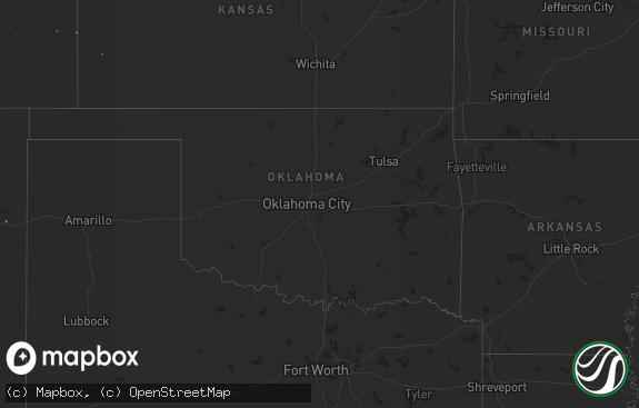 Hail map preview on 07-17-2012