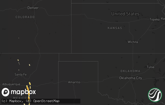 Hail map preview on 07-17-2014