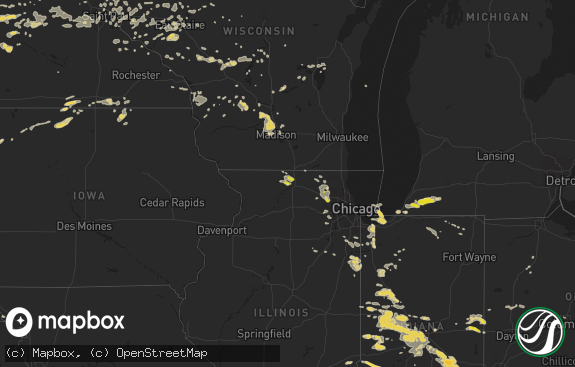 Hail map preview on 07-17-2015